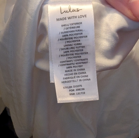 Bria White Basque Waist Maxi Dress NWOT - Picture 7 of 8